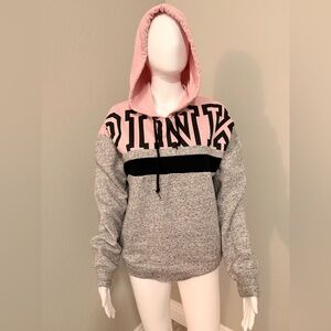 Victoria's Secret Pink and Gray Hoodie
